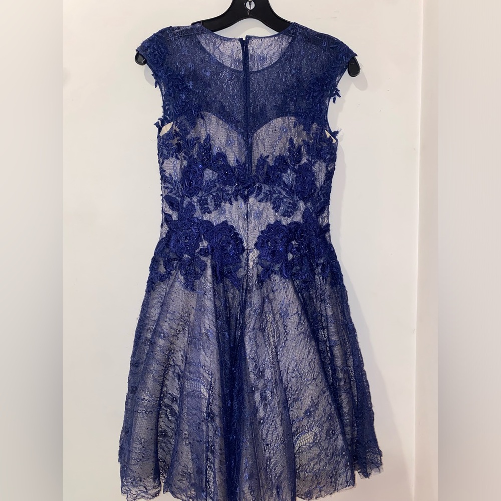 Basix Prom Dress Blue Size 0. Perfect for a Middle School Prom!